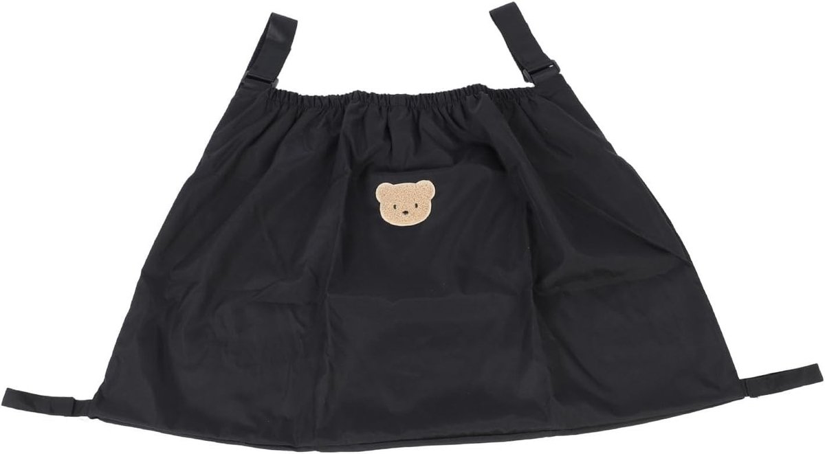 Praktische Organizer voor Kinderwagens - Hangende Opbergzak, Caddy en Accessoirehouder voor Babyspullen, Zwart
