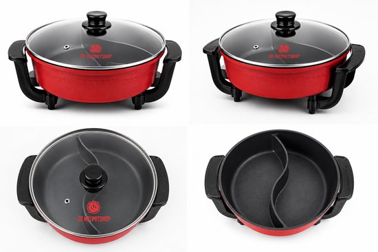 Hotpot Box Compleet voor 8 Personen - Inclusief Hotpot, Servies, Bouillon & Accessoires - Complete Hotpot Set — afbeelding 3