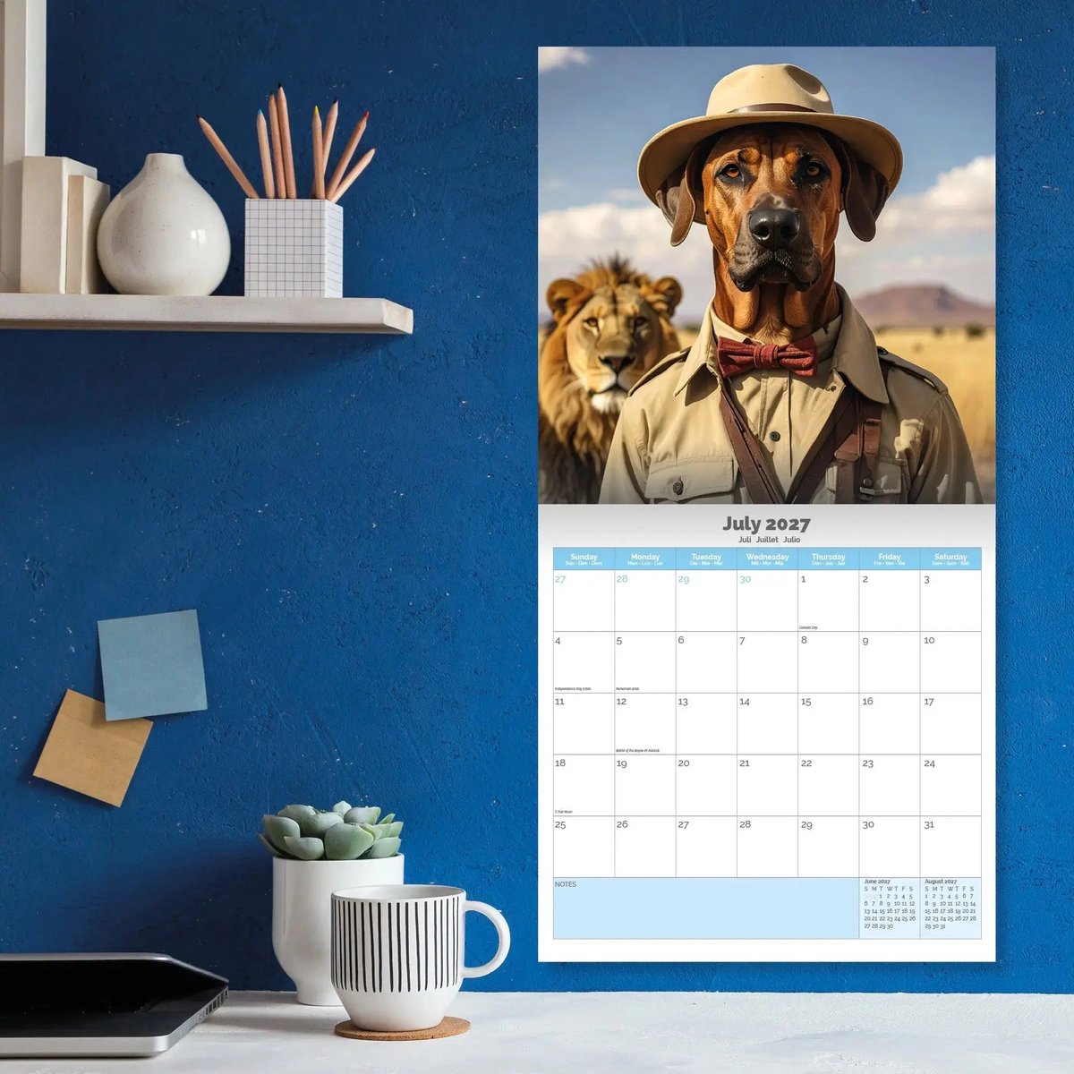 Honden aan het Werk Kalender 2027