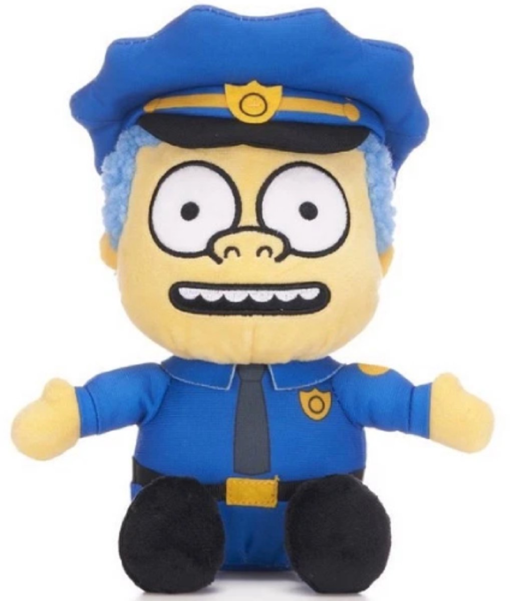 Chief Wiggum – The Simpsons Pluche Knuffel 32 cm - Speelgoed Knuffels voor Kinderen Jongens Meisjes - Simpons Plush Toy