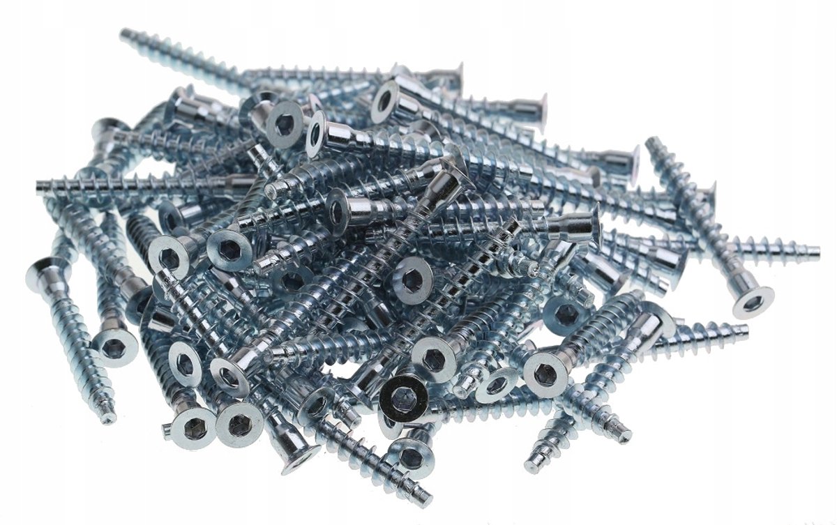Marcopol Konfirmat Schroeven 7,0 x 50 mm - 100 stuks