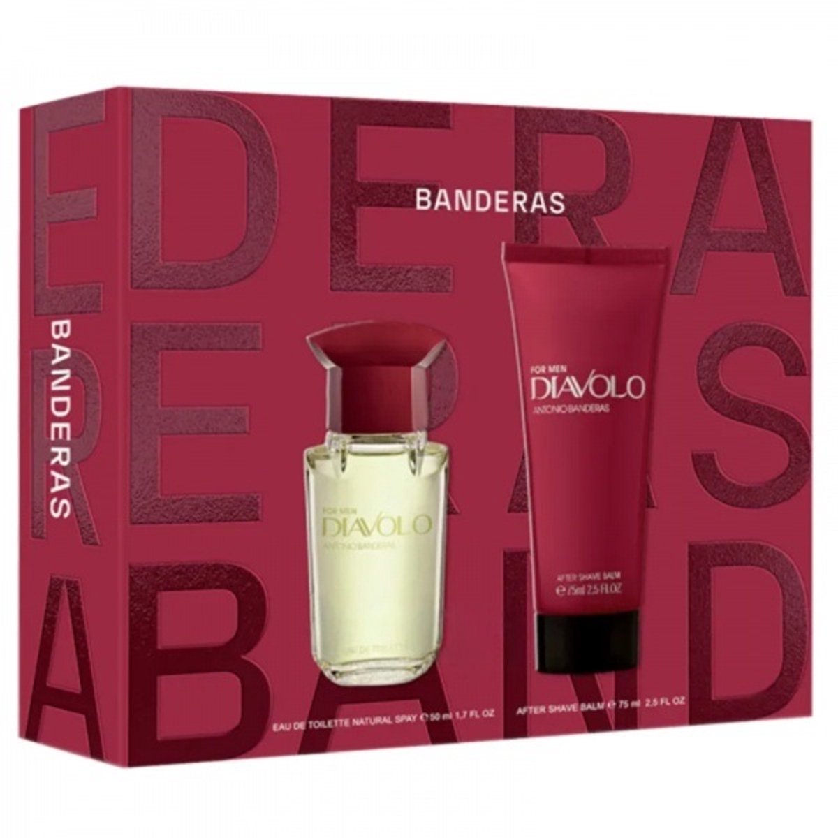 Antonio Banderas Diavolo For Men Gift Set – EDT 50 ml + After Shave Balm 75 ml