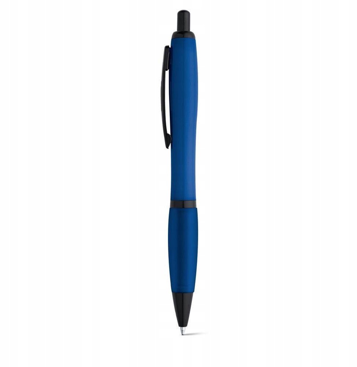 Merkloos Metalen Pen met Anti-slip Grip en Blauwe Inkt