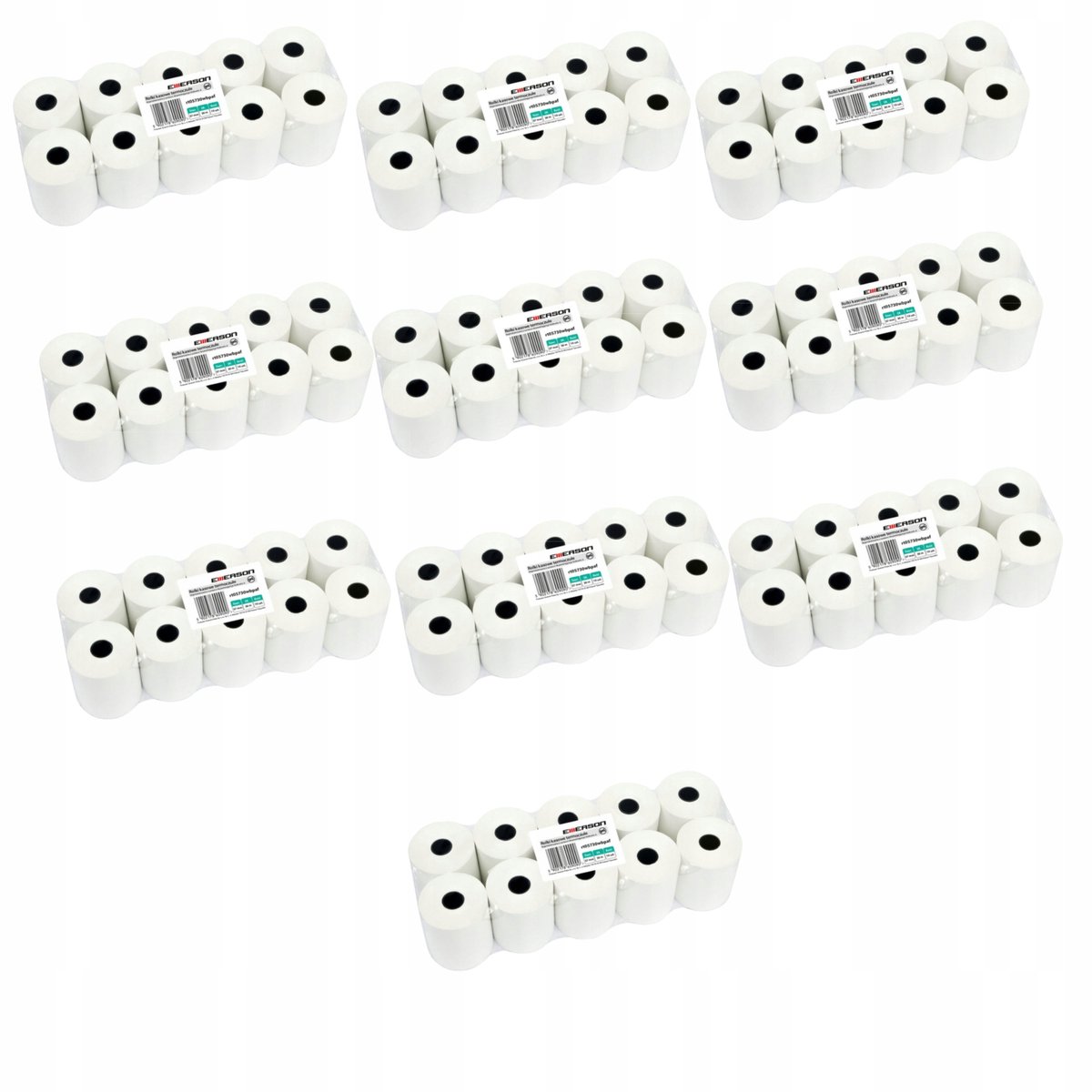 Emerson Thermische Kassabonnen 57x20mm - 10 Stuks