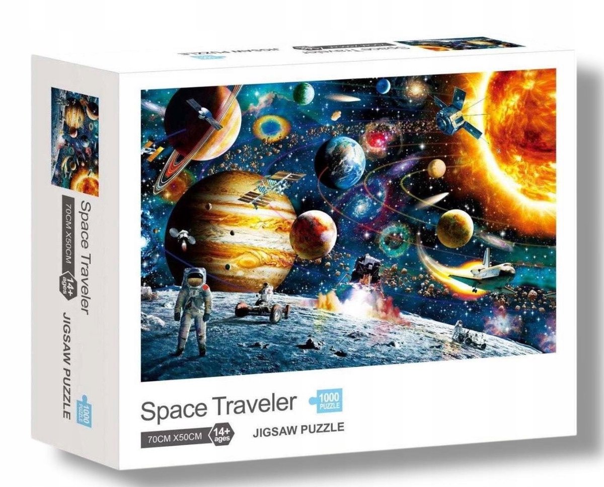 Ruimtepuzzel 1000 Stukjes - Cosmic Avontuur