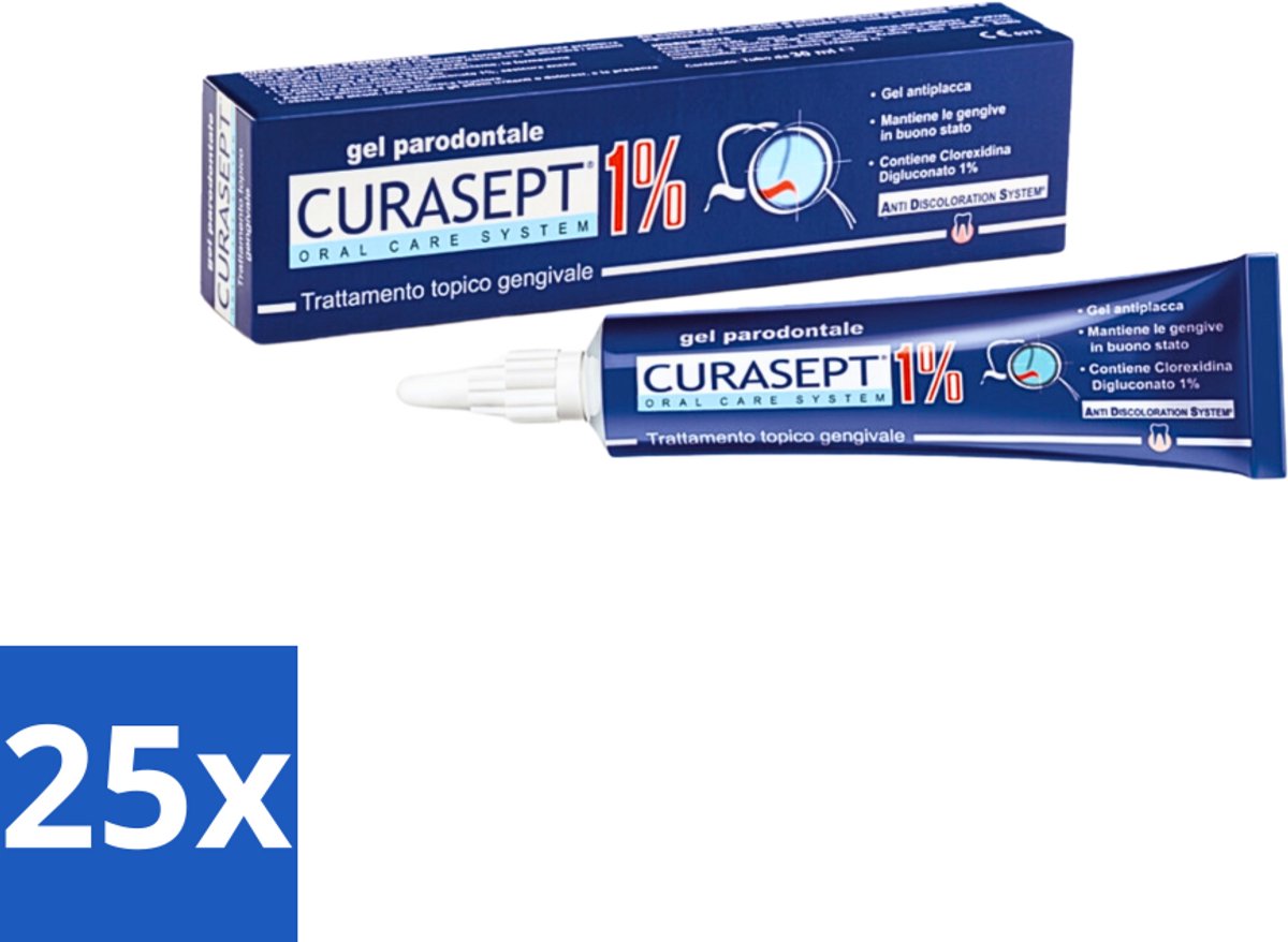 Curasept Parodontaal Gel 1% CHX 30 ml - Bulkverpakking - 25 stuks
