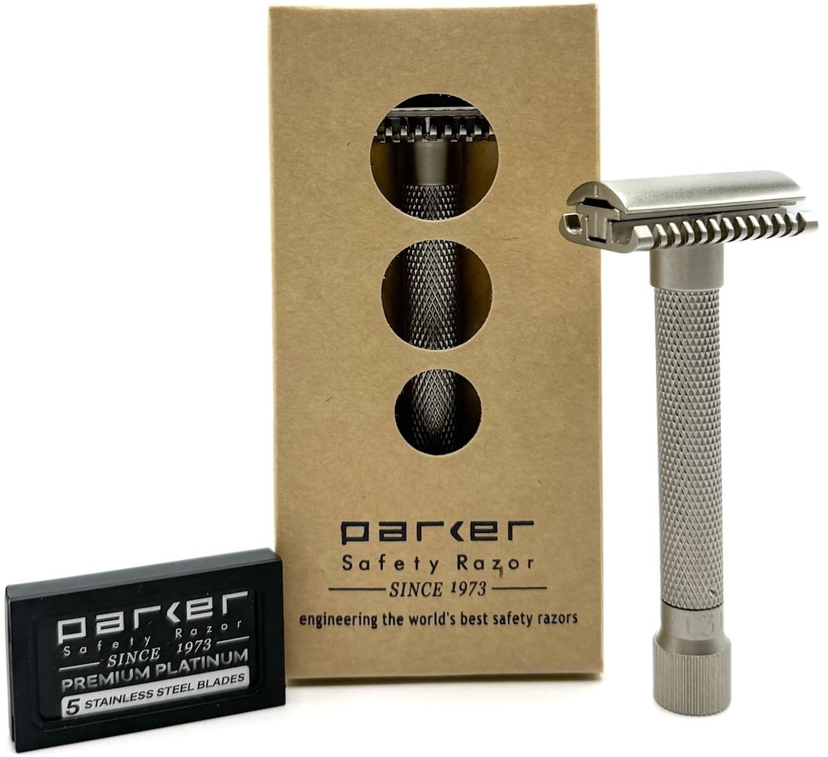 Solidchoice - Verstelbare Safety Razor met Dubbele Scheermesjes