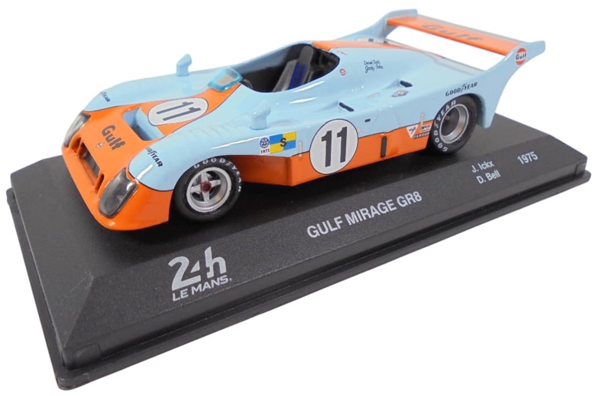 Solidchoice - Miniatuur Raceauto 1:43 Model Gulf Mirage GR8