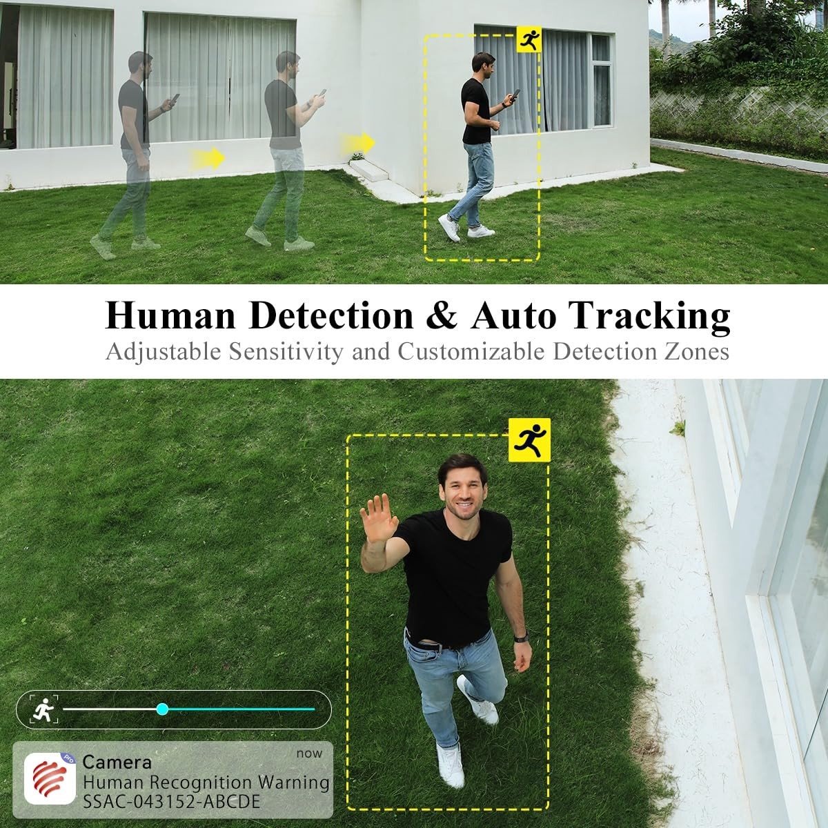 Solidchoice - 5MP PTZ Outdoor WiFi Camera met Nachtzicht