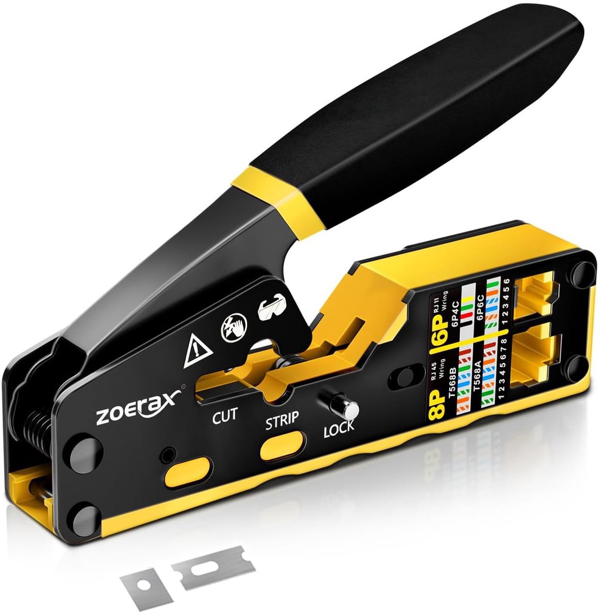 Elzusha - RJ45 Crimp Tool voor Ethernet en Netwerkinstallaties