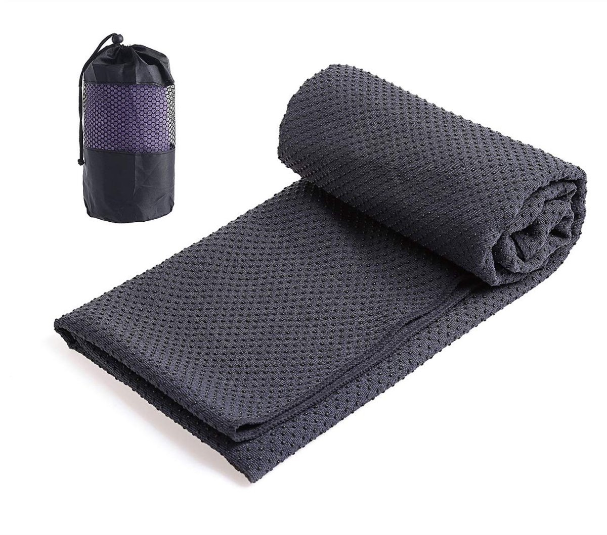 Elzusha - Microfiber Yoga Towel - Antislip Fitness Handdoek voor Yoga