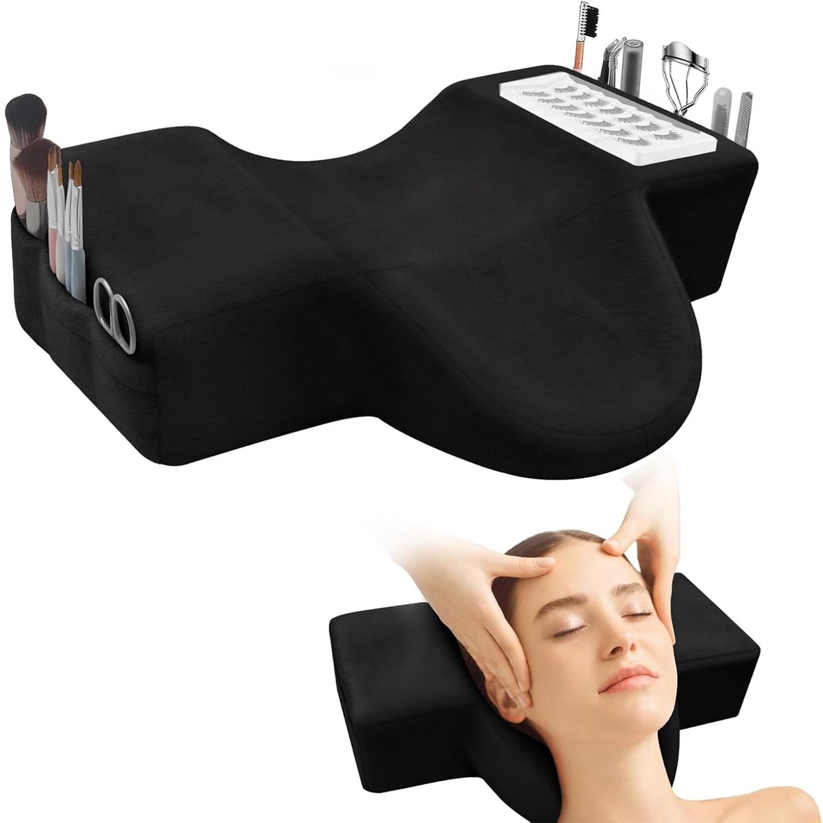 Elzusha - Ergonomisch U-vorm Wimperkussen voor Cosmetische Behandelingen