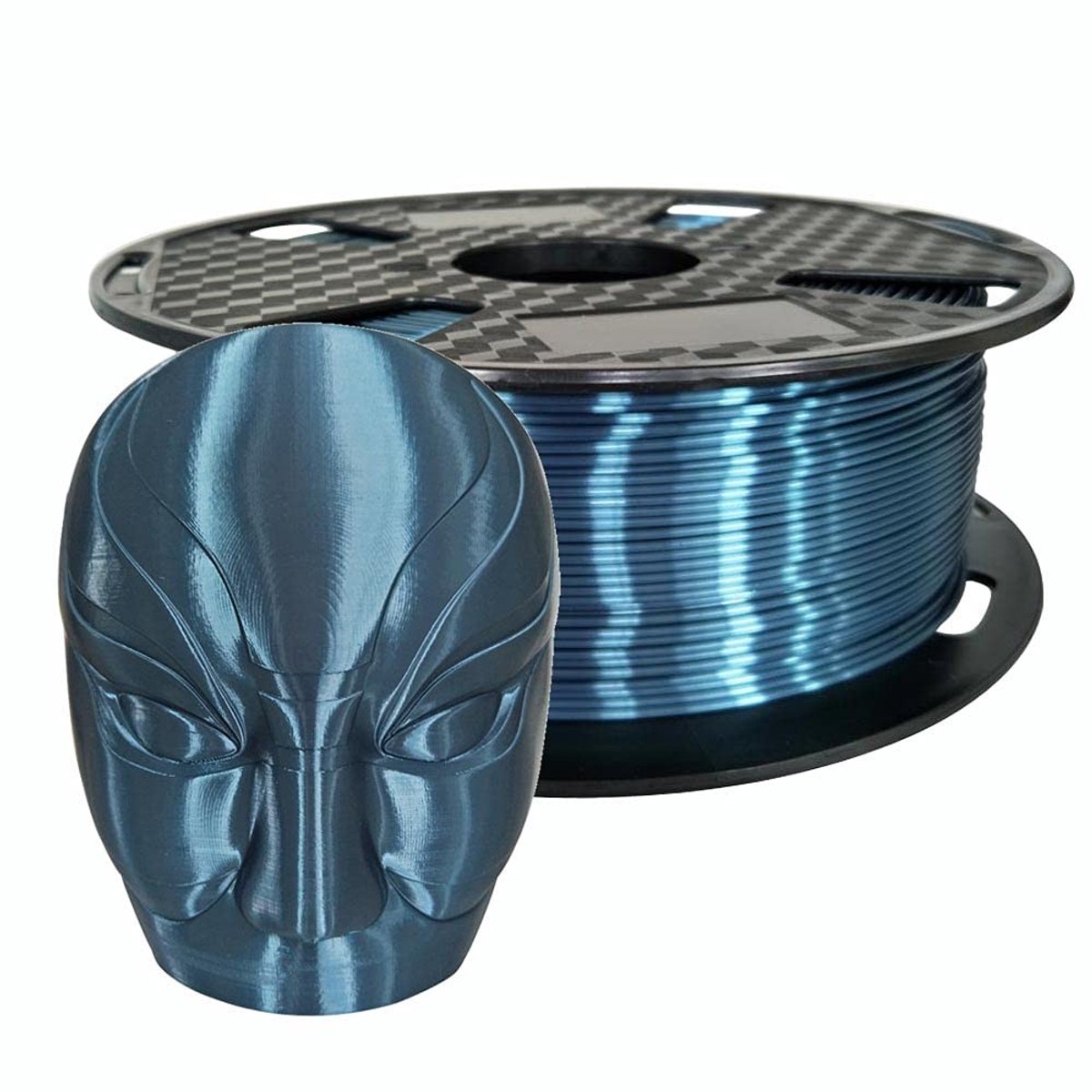 Elzusha - Silk Deep Cyan PLA 3D Printer Filament 1.75mm 1kg