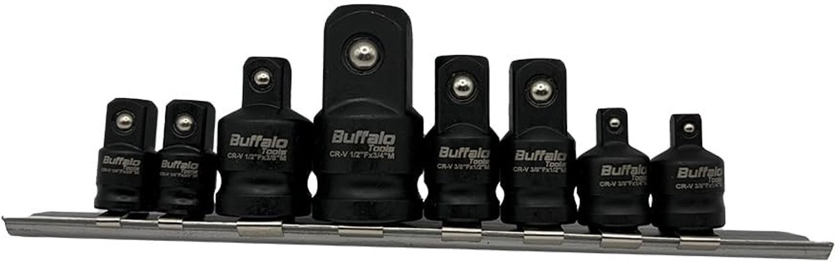 Elzusha - 8-delige Set van Impact Socket Converter Adapters