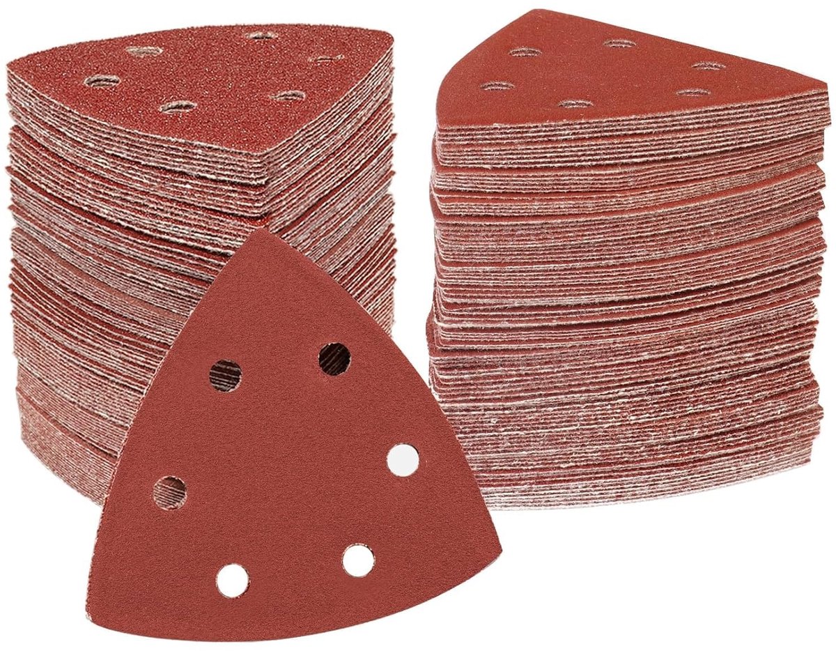 Elzusha - Delta Schuurpapier - 70 Stuks 180 Grit voor Driehoekige Schuurmachines