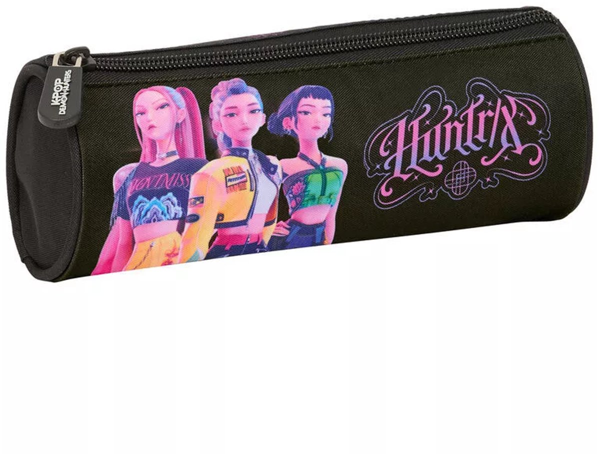 KPop Demon Hunters Pennenzak 20x7 cm – Zwart – 100% Polyester