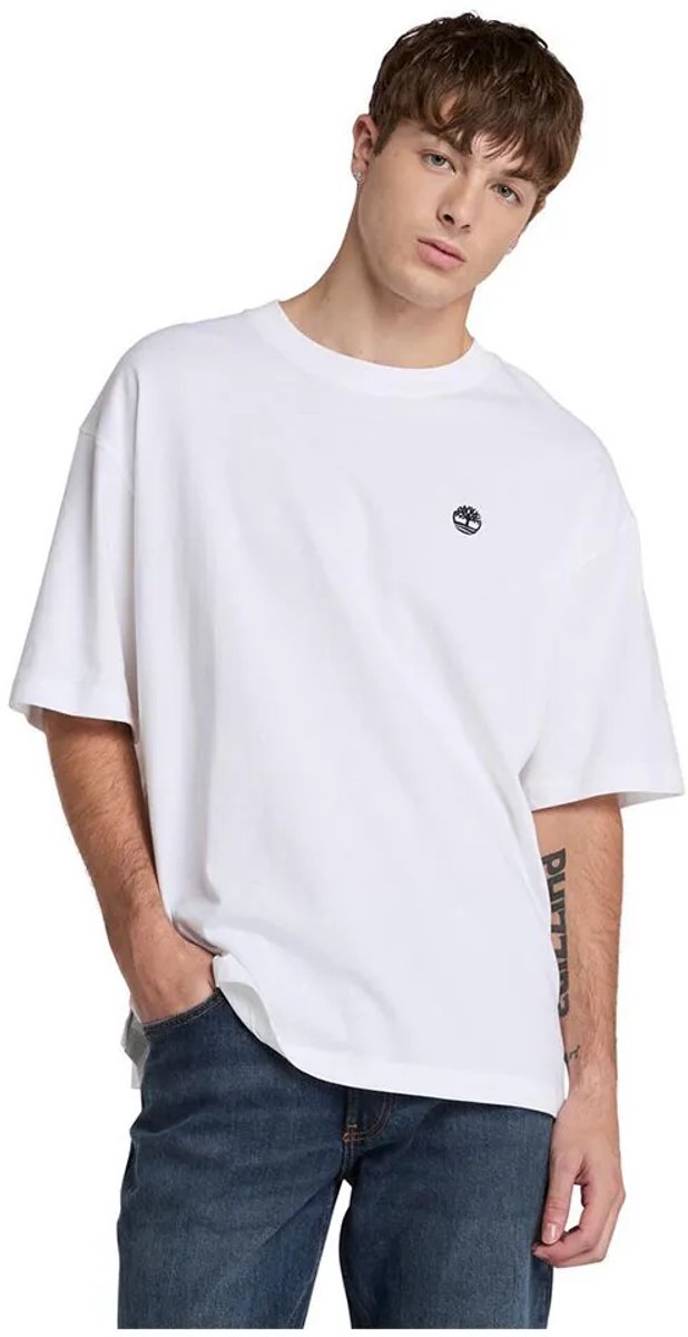 Timberland Dunstan River T-shirt Met Korte Mouwen Wit XL Man