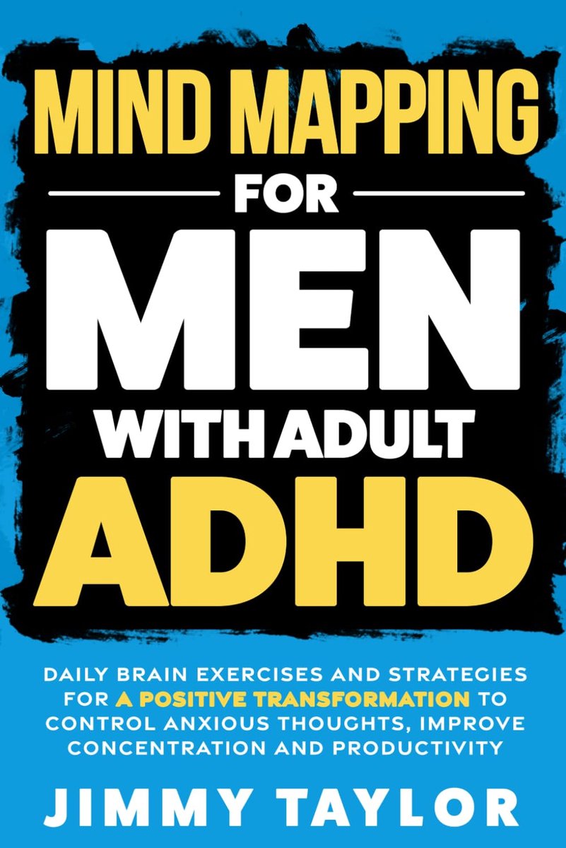 Mind Mapping for Men with Adult ADHD: Daily Brain Exercises and Strategies for a Positive Transformation to Control - ShopVlot