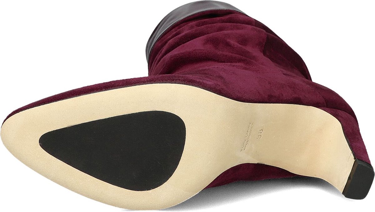LINA LOCCHI Se4011 Laarzen - Suède - Dames - Bordeaux - Maat 42