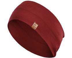 menique Hoofdband van 100% merinowol voor vrouwen, antislip rekbare trainingszweetband, vochtafvoerende, ademende - ShopVlot