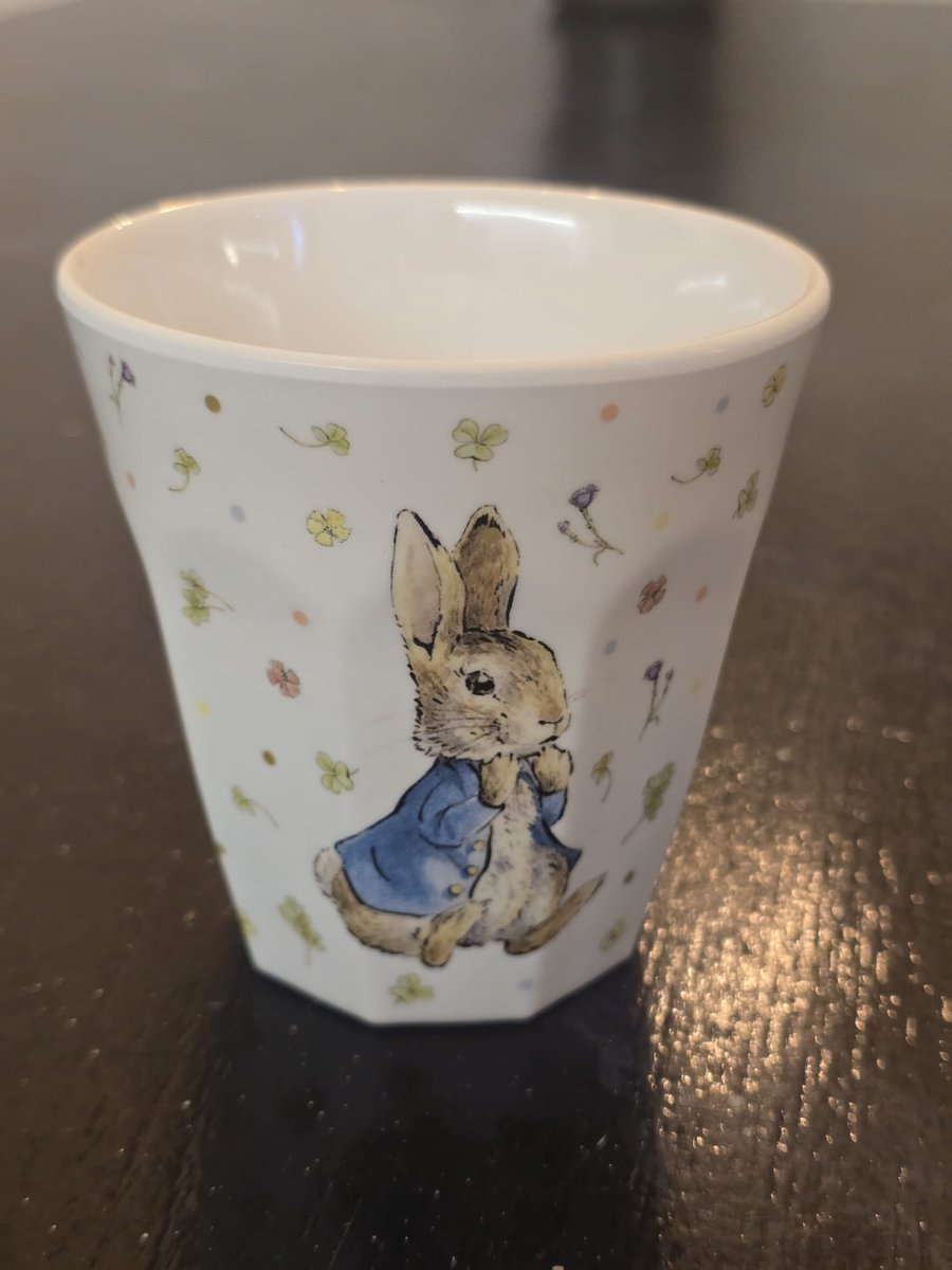 Petit Jour – Peter Rabbit – Beker zonder Oor – Wit