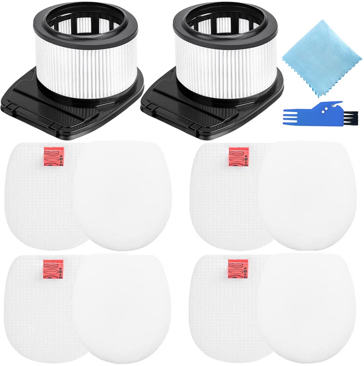 EATBALE IZ201UK Filter Set Replacement for Shark IZ251UK, IZ201UKT, IZ201UKTSB, IZ251UK, IZ251UKT Cordless Stick - ShopVlot