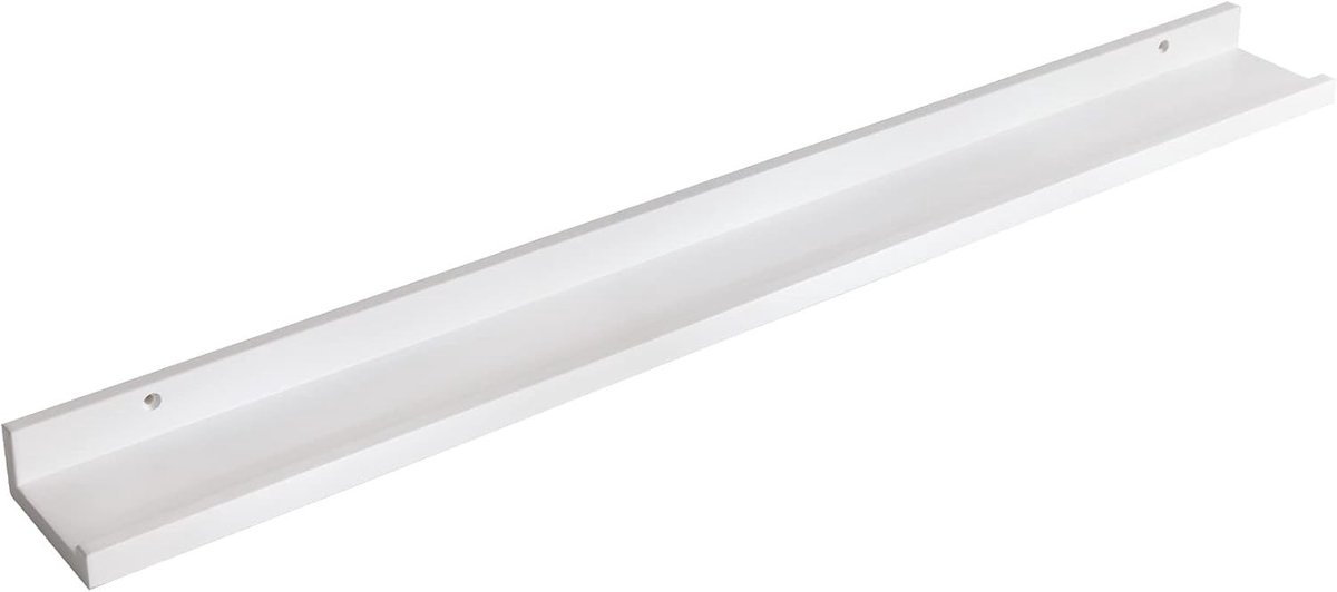U-vormige wandplank 30/45/60/90 cm - Zwevende rek voor vintage decoratie in woonkamer en kantoor