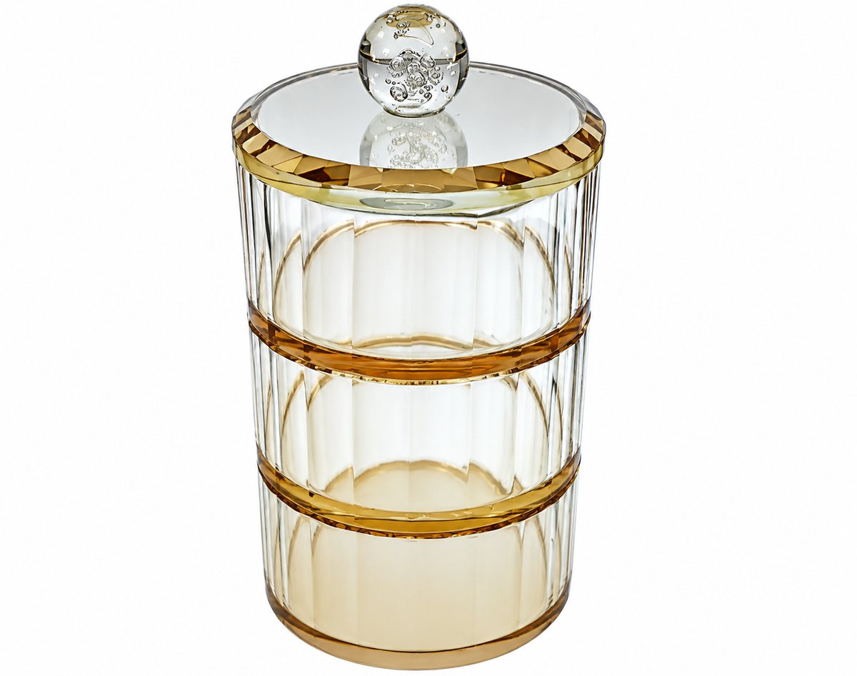 Colmore by Diga-Pot 3 laags-Nicolette-Helder goud glans-10x19 cm