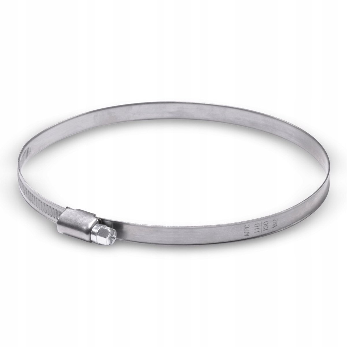 Slangklem W2 110-130mm, 9mm breed, RVS