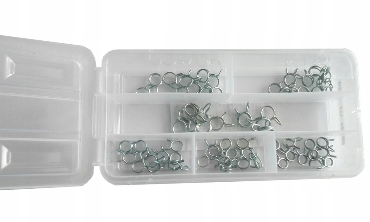 60 stuks W1 metalen klembanden set voor auto en industrie