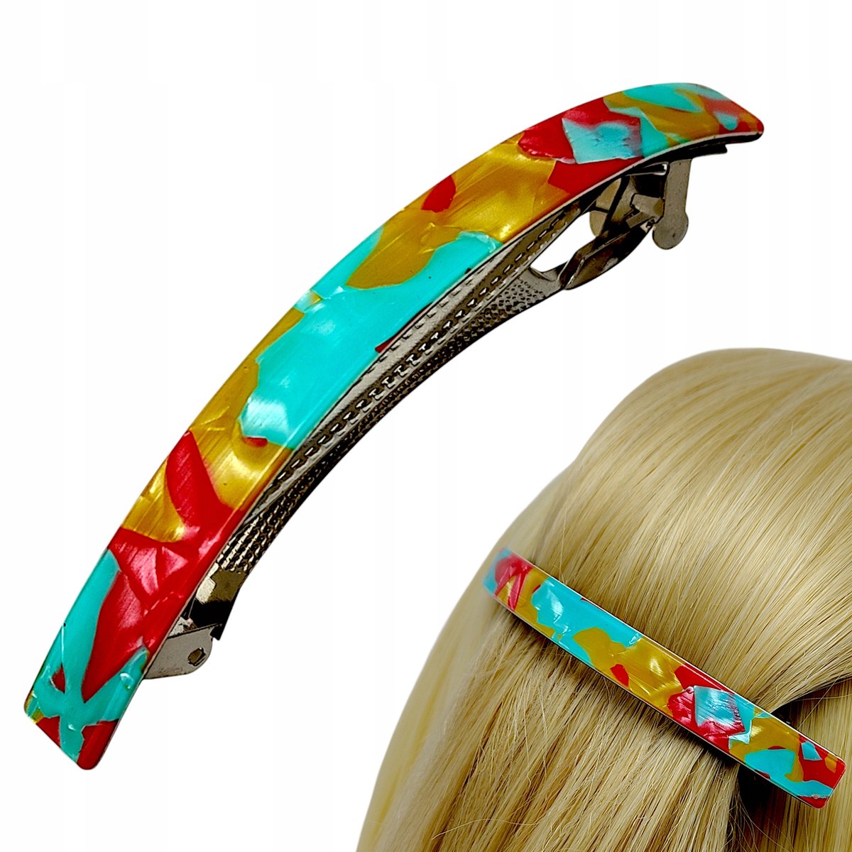 Automatische Haarclip - Kleurrijk en Verstelbaar