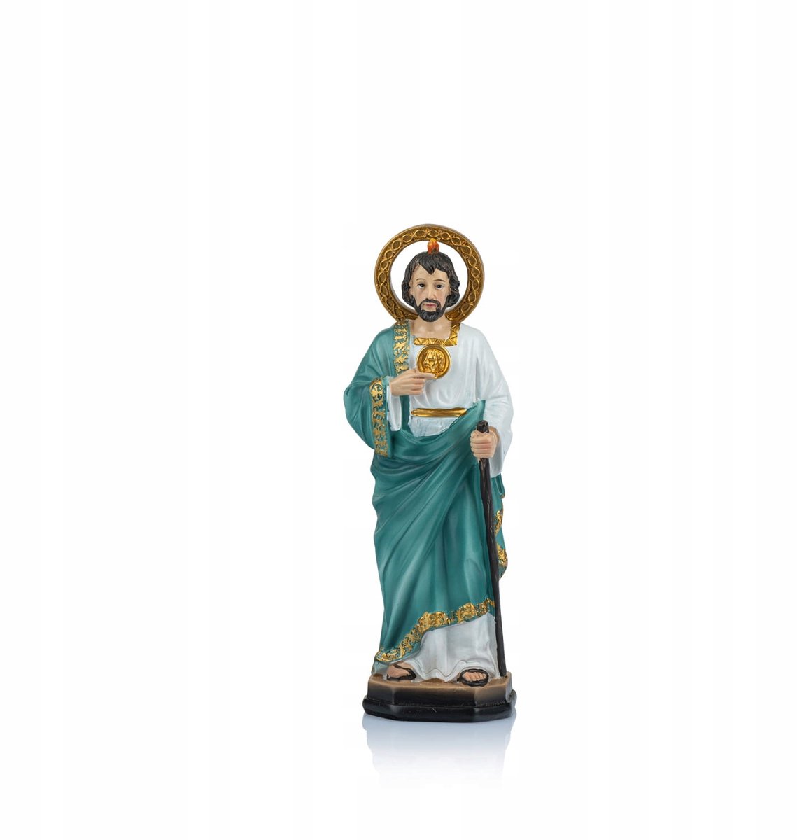 Sint Judas Thaddeus Figuur - 15 cm - Hars