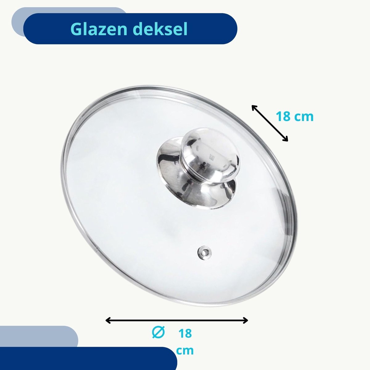 orion group Universele glazen potdeksel - ShopVlot