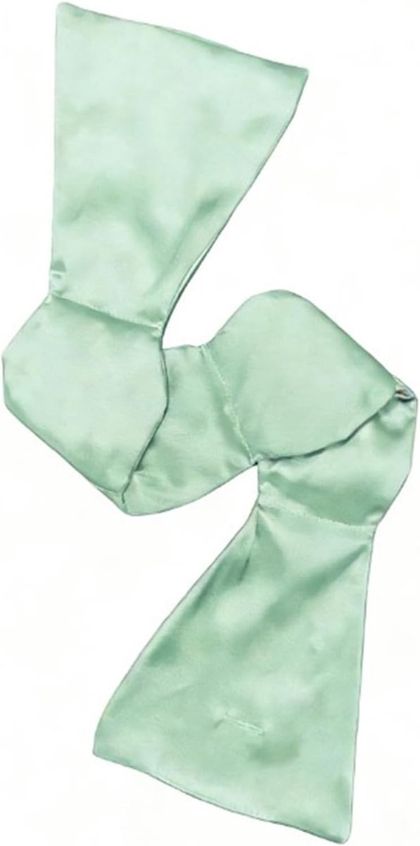 Zware Slaapmasker voor Diepe Ontspanning - Verkoelend Oogmasker van Katoen, Ideaal voor Reis en Slaap, 78 cm Lang met Parels en Comfortabele Pasvorm
