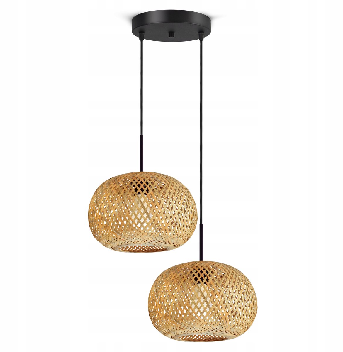 Bamboe Hanglamp Boho Naturel LED E27 - Stijlvol & Sfeervol