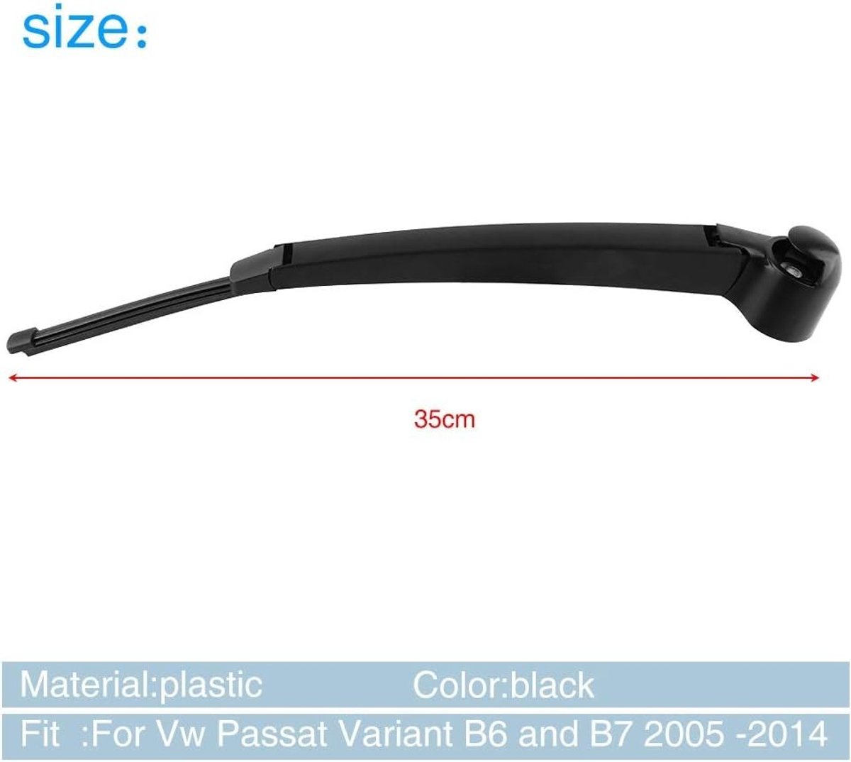 Achterruitenwisserarm set voor Variant B6 en B7 (2005-2014) - Ruitenwissers, Wissers en Accessoires