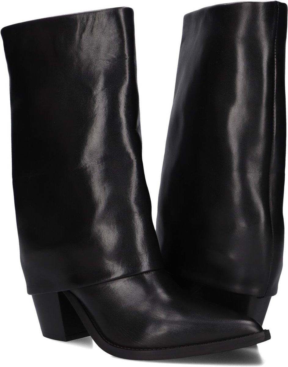 LINA LOCCHI Aw409 Laarzen - Leer - Dames - Zwart - Maat 39