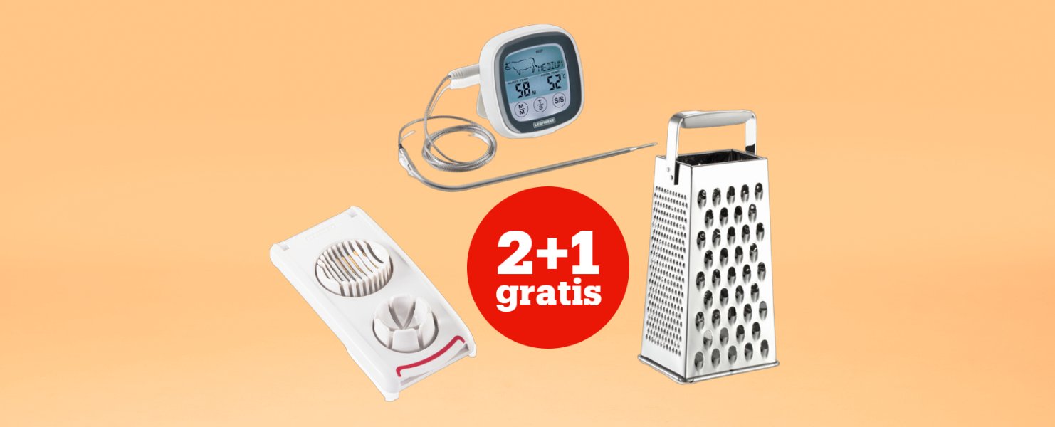 2+1 gratuit sur