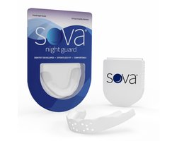 SOVA Aero Nightguard Tandenknarsbitje (3D Voorgevormd) - Tegen Tandenknarsen - Nog Makkelijker Zelf Te Vormen - Nieuwe Versie 2025