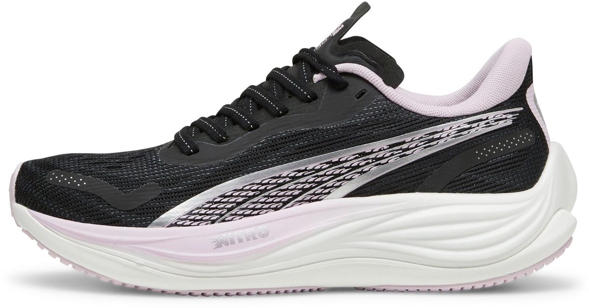 Puma Velocity Nitro 3 Hardloopschoenen Dames 41 Zwart