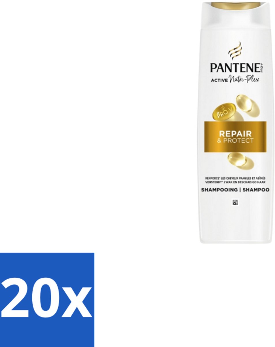 20 x Pantene – Shampoo – Repair & Protect – 250 ml - Kabel - Kabels - Kabelsysteem - Kabelsysteem