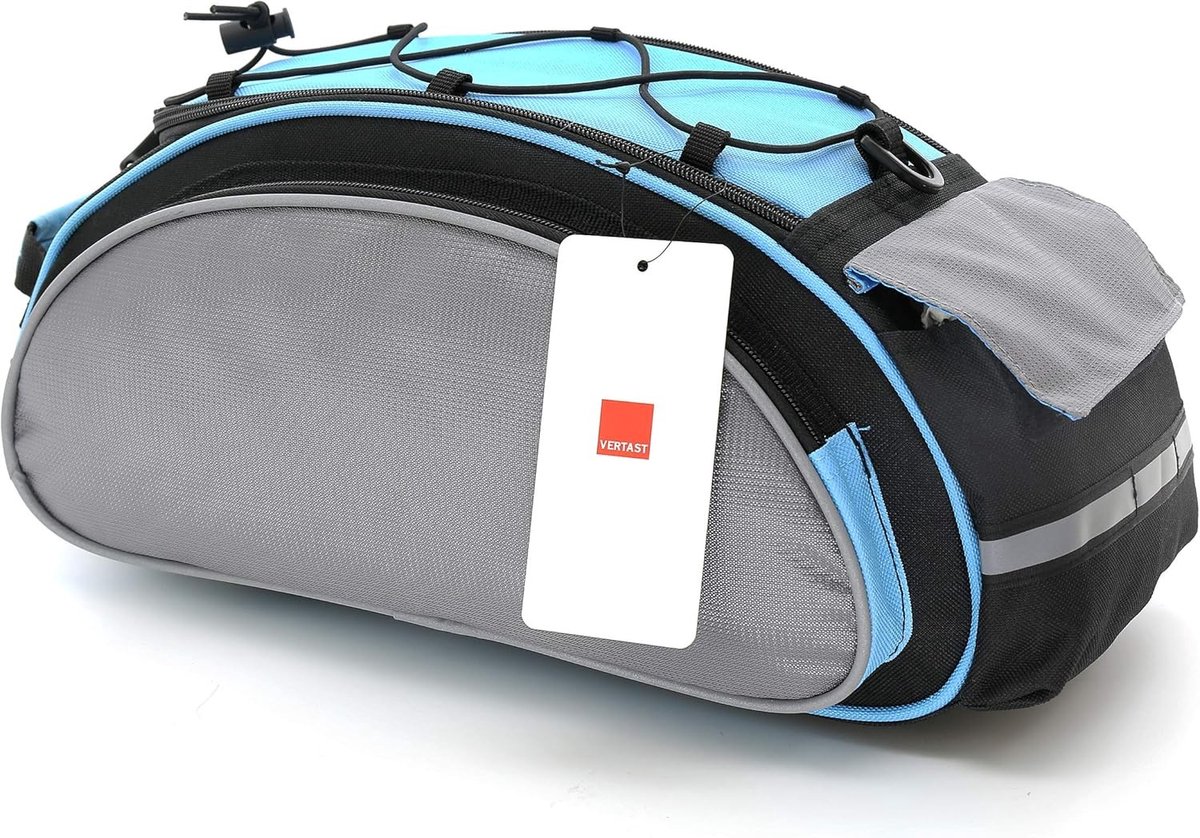 Fietstas - Blauw - 40 x 16 x 21 cm - Duurzaam Polyester met Hoogwaardige Bescherming - Voor Fietsen