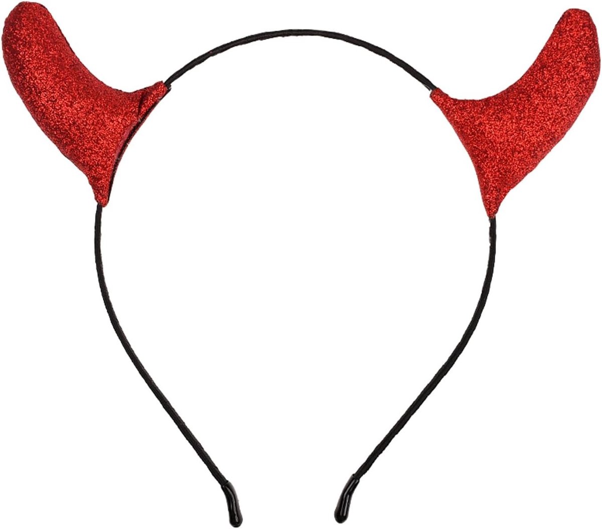 Duivels Hoorn Haarband met Sequins voor Halloween Cosplay en Feestaccessoires - Perfect voor Halloween Party's en Kostuums