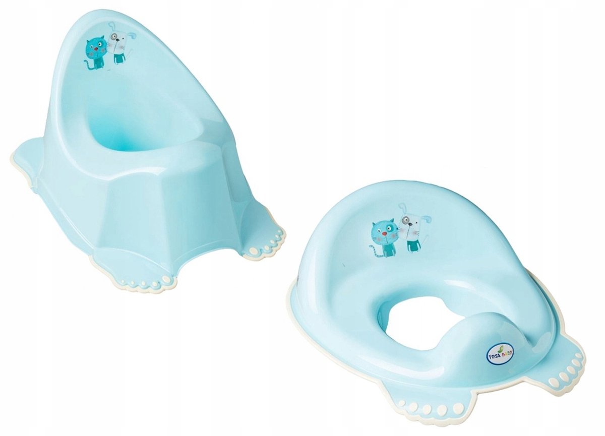 Tega Baby Kinder Potje & Toiletverkleiner - Antislip, Blauw