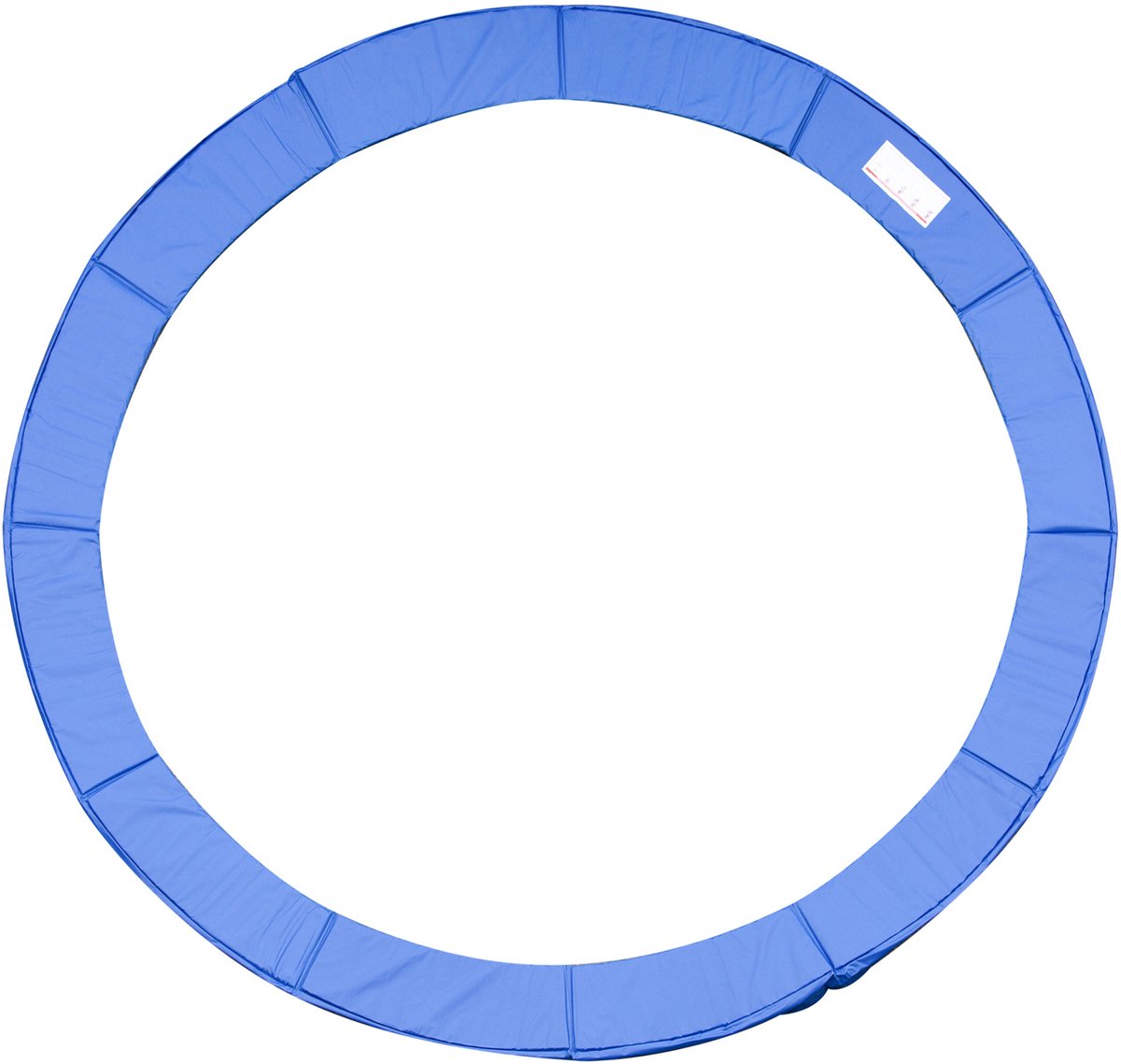 REDOM - Trampolinerandafdekking - EPE-foam vulling - Beschermt spiralfedern - Met bevestigingslussen - Voor ronde trampoline - Polyester en PE - Blauw - Ø366 cm