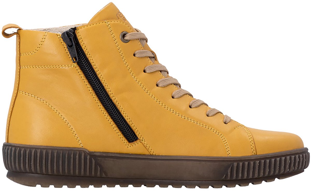 Baskets en cuir Montante