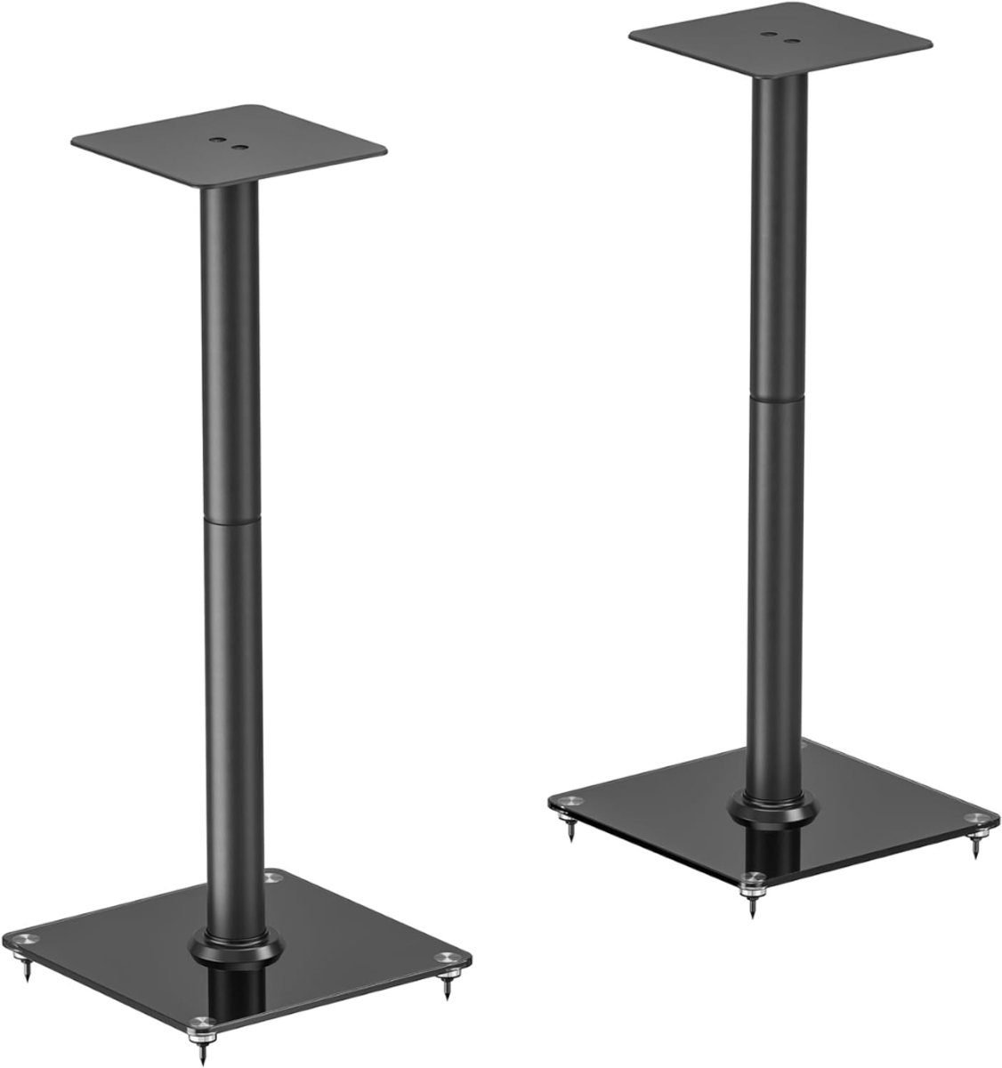 VH Supplies®Luidspreker Standaard - Speaker Standaard - Speaker Statief - 2 Stuks - 25kg Belastbaar