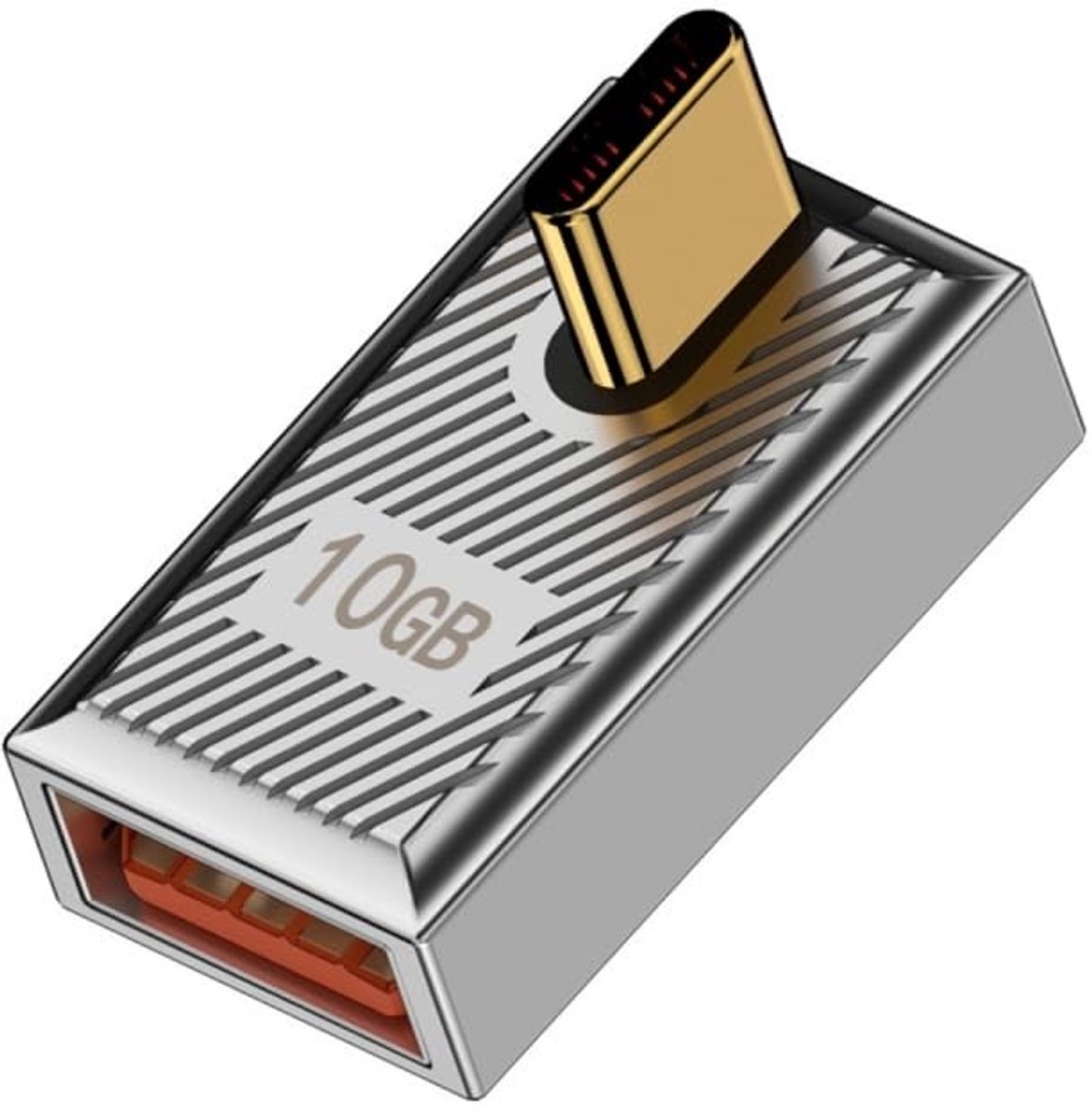 Elzusha - USB-C naar USB 3.0 Adapter met Angled Design