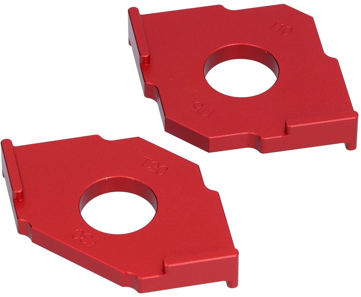 Elzusha - Set van 2 Aluminium Radius Jig Router-sjablonen voor Houtbewerking