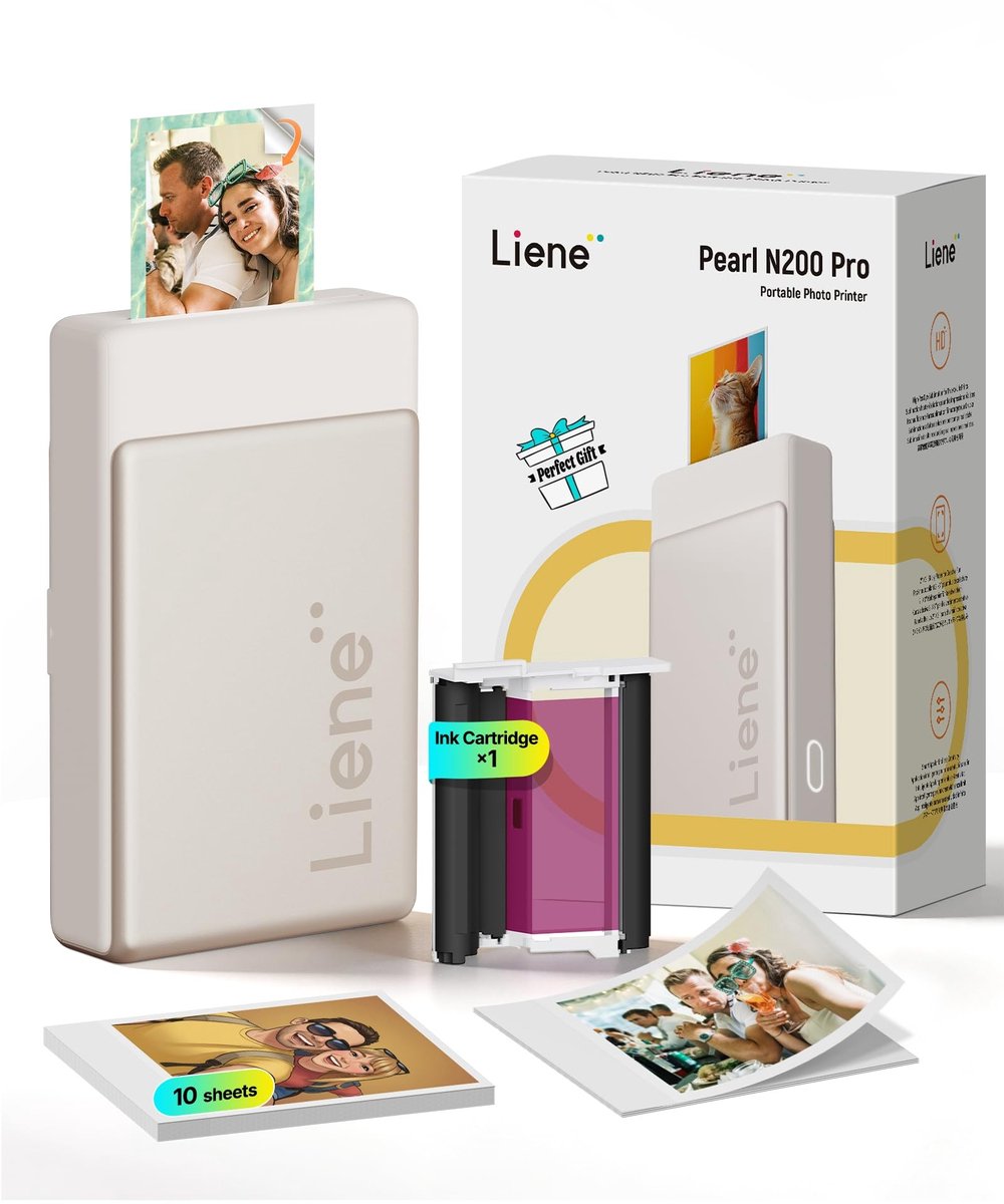 Elzusha - Draagbare Mini Foto Printer met Thermosublimatie Technologie